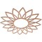 Ekena Millwork Daisy Wood Fretwork Pierced Ceiling Medallion, Cherry, 38"OD x 12 1/2"ID x 1/4"T CMWP38X38X0250DACH - alternate 2